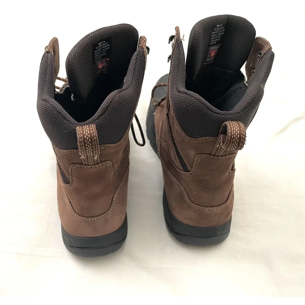 LL Bean Storm Chaser Tek 2.5 12 M Brown Hiking‎ Waterproof Wicking Primaloft EUC